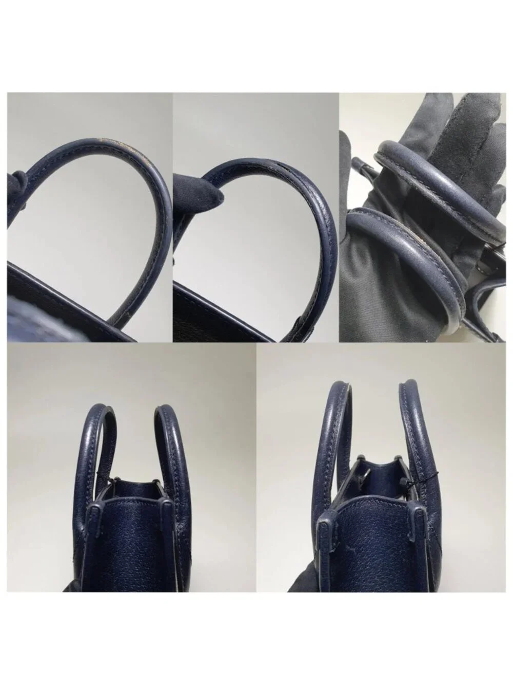 Authentic Gucci Mini GG Supreme Tote Crossbody Bag